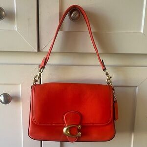 Coach Leather Shoulder Bag